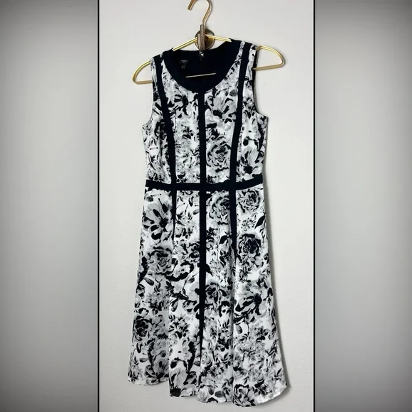 EUC Talbots | Dresses | Talbots Candle Light Rose Dress Size 4P - Picture 4 of 12